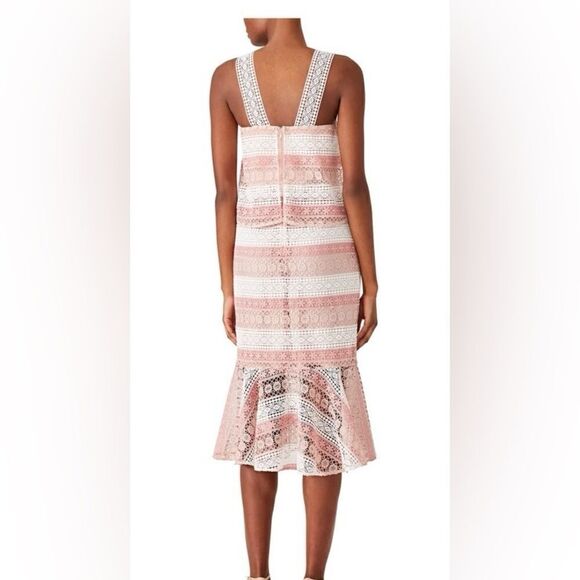 Shoshanna crochet dress, size 8 - Picture 3 of 14